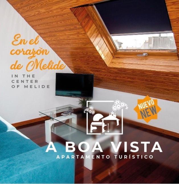 A Boa Vista Apartment Melide Bagian luar foto